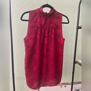 LOFT Flower Lace Top